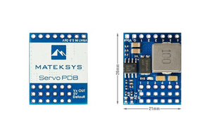 Плата розподілу живлення Matek Servo PDB with BEC 5.5-36V to 5-8.2V: Надійне рішення для безперебійного живлення фото